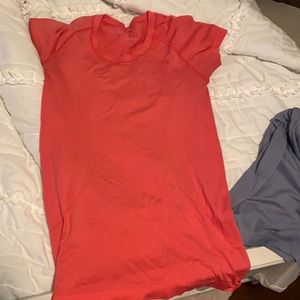 lululemon hot pink swiftly tech tshirt